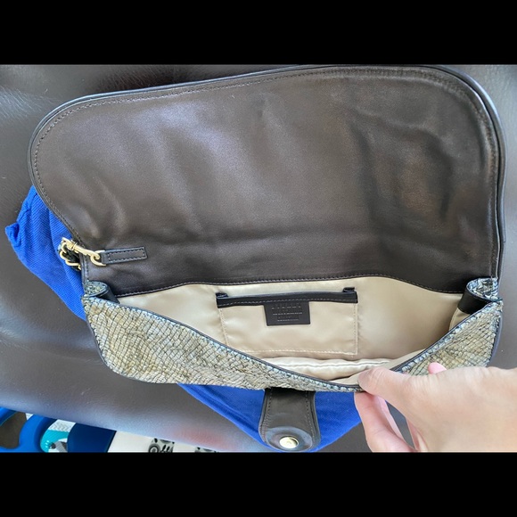 Brand New Leather Clutch - Picture 4 of 4